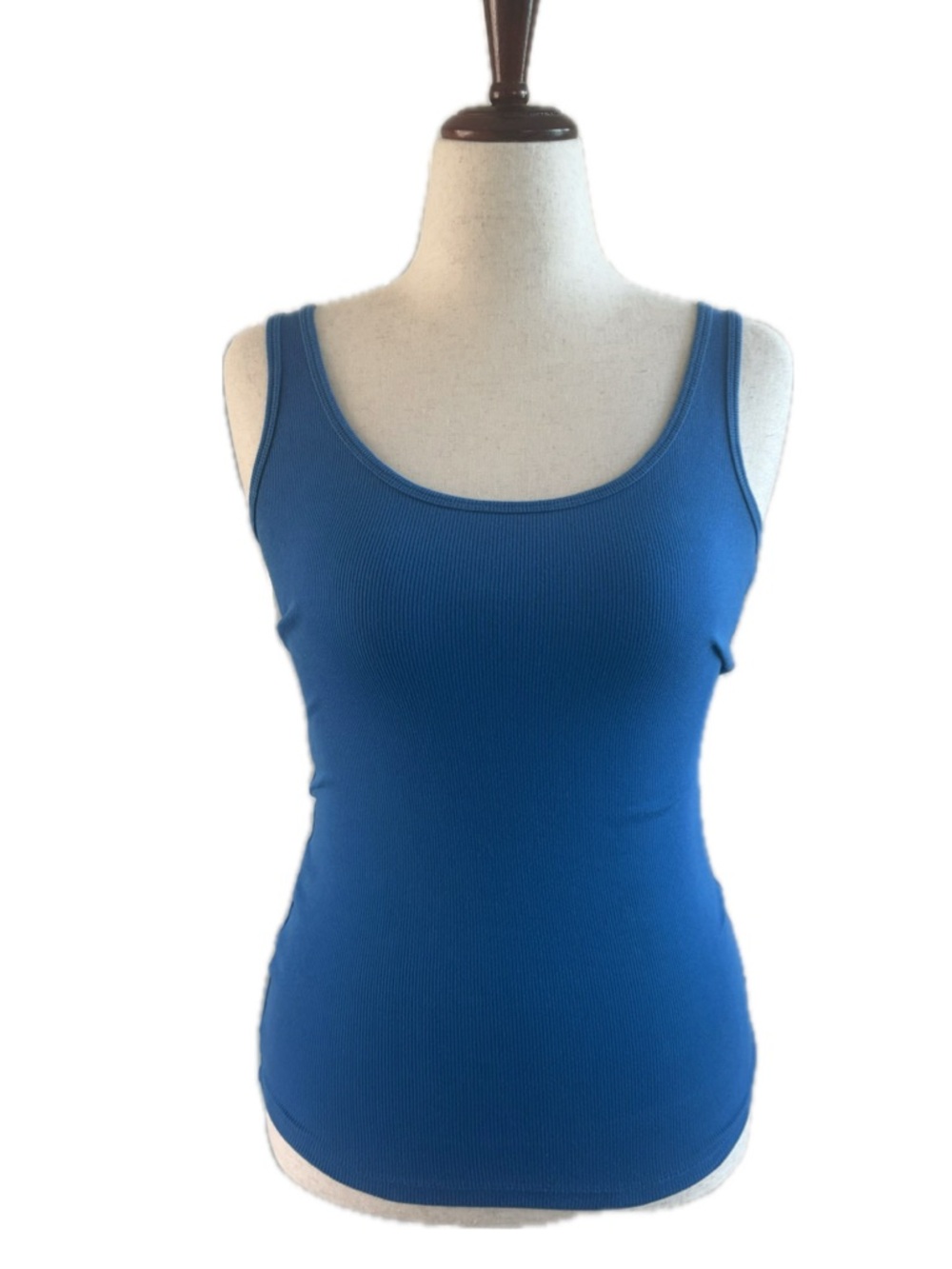 Caslon | Cobalt Blue Ribbed Tank Top | size Small | very Good Condition.